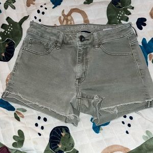 AEO Hi-rise shorties super stretch shorts